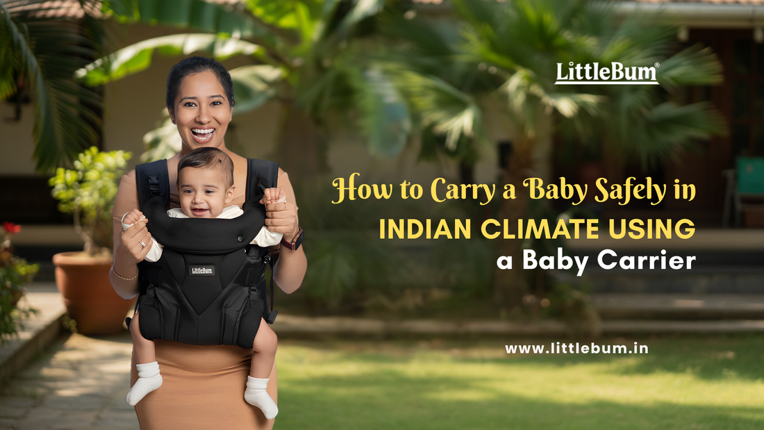 LittleBum Handsfree Black Shoulder Baby Carrier.