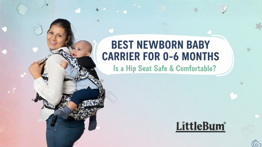 LittleBum Silver Hills detachable hip seat baby carrier for newborns