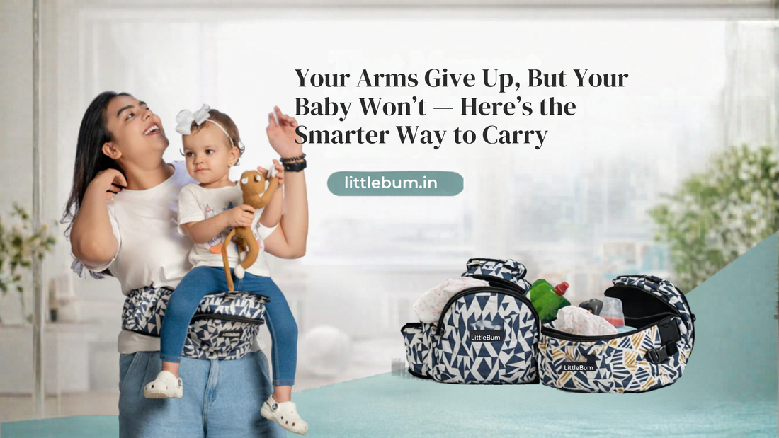 ergonomic baby carrier helping mom hold sleeping baby comfortably