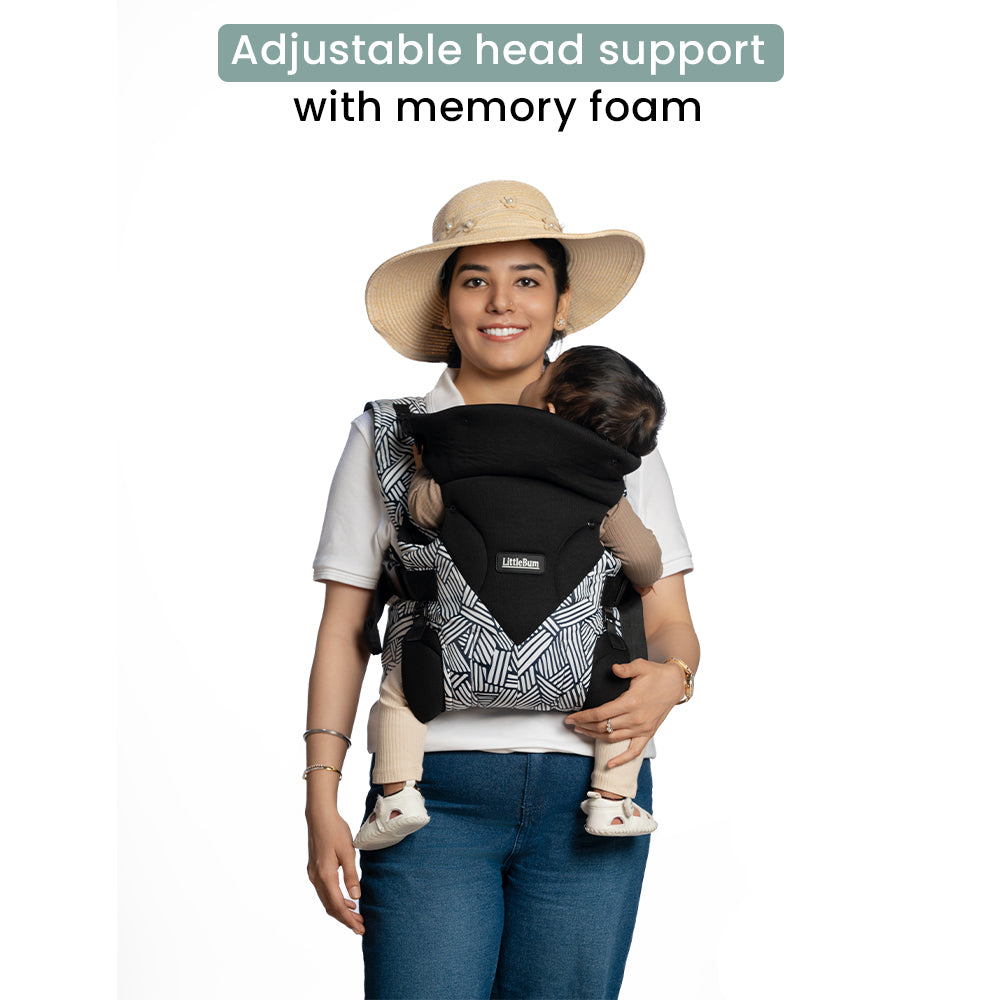 LittleBum Handsfree Monochrome Shoulder Baby Carrier