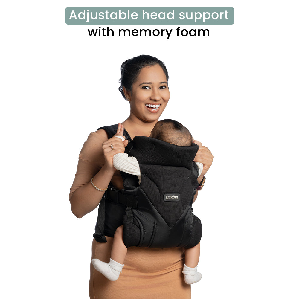 LittleBum Handsfree Black Shoulder Baby Carrier