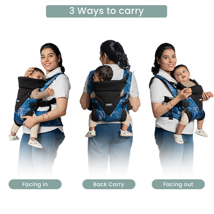 LittleBum Handsfree Cold Waves Shoulder Baby Carrier