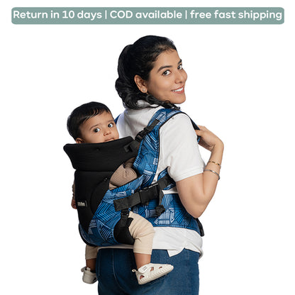 LittleBum Handsfree Cold Waves Shoulder Baby Carrier