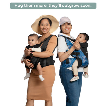 LittleBum Handsfree Cold Waves Shoulder Baby Carrier