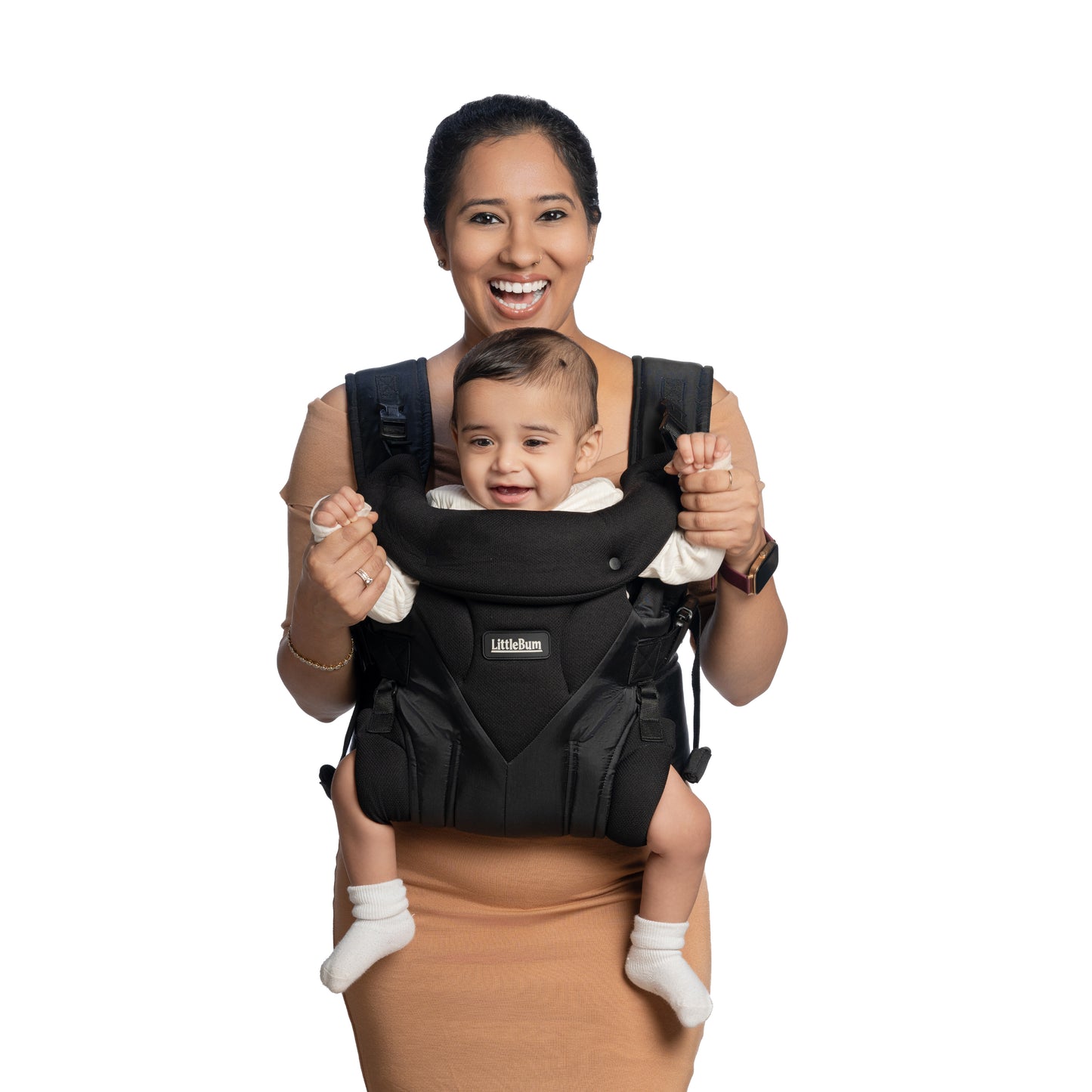 LittleBum Handsfree Black Shoulder Baby Carrier