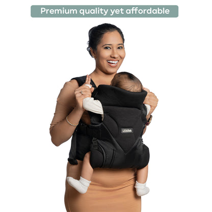 LittleBum Handsfree Black Shoulder Baby Carrier