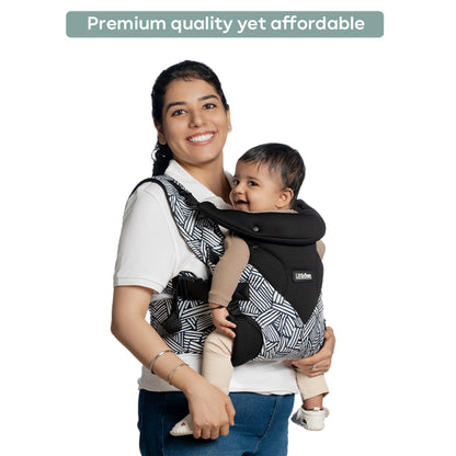 LittleBum Handsfree Monochrome Shoulder Baby Carrier