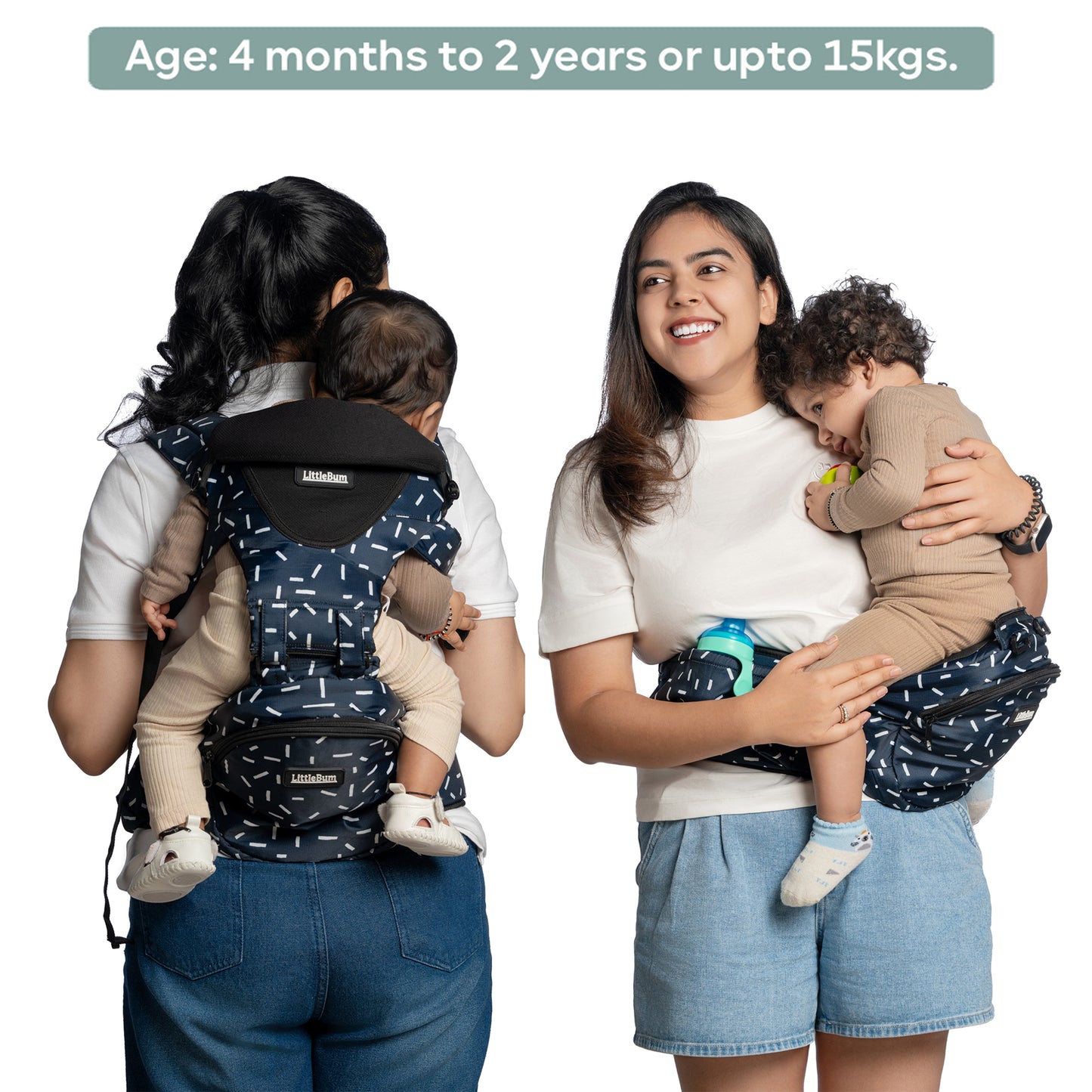 LittleBum Infinite Detachable Hip Seat Baby Carrier